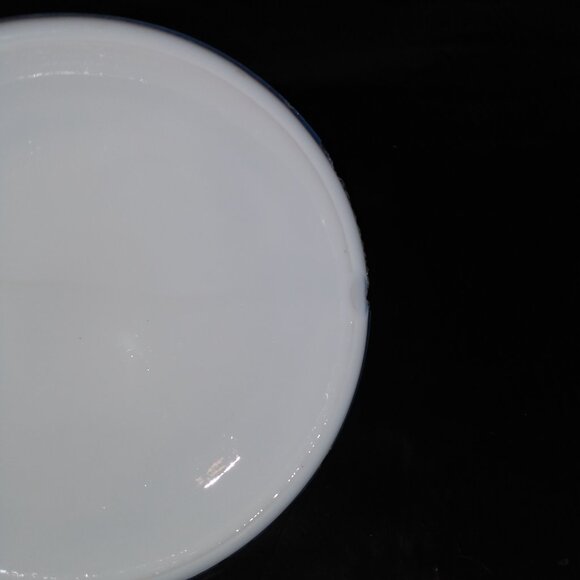 Vintage Milk Glass Vase Indiana Glass Company's "Colony Harvest - Picture 5 of 9